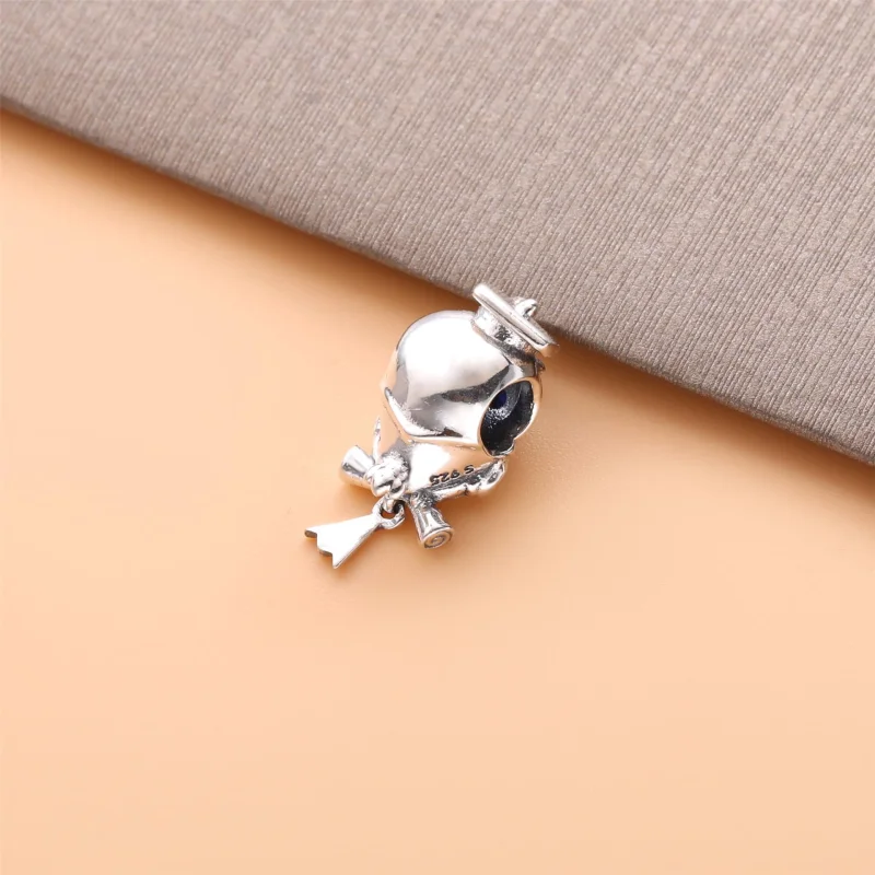 (Bild für) PANDORA Abschluss-Charm „Weise Eule“. - 798907C01 - Ansicht 4