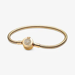 (Bild für) Pandora Armband Gold Mit Anhänger - 569046C01
