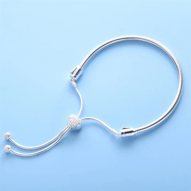 (Bild für) Pandora Armband Pave Herz - 598699C01 - Ansicht 2
