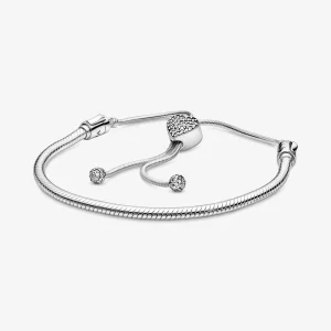 (Bild für) Pandora Armband Pave Herz - 598699C01