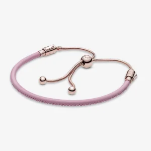 (Bild für) Pandora Armband Rosa Leder - 589002C01