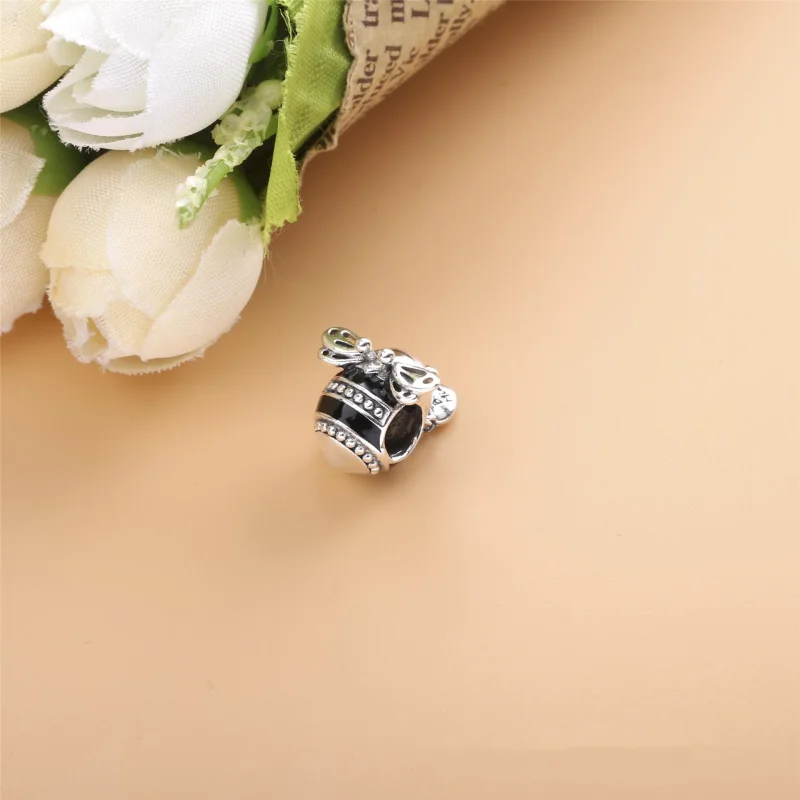 (Bild für) PANDORA Biene-Mine-Charm - 798789C01 - Ansicht 3