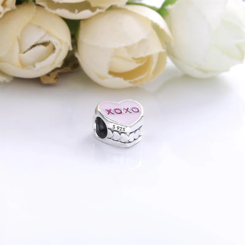 (Bild für) PANDORA Candy Hearts Charm - ENG792015_19 - Ansicht 4