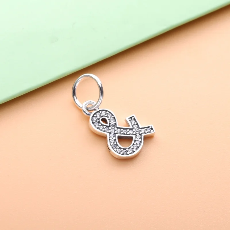 (Bild für) Pandora-Charm mit Buchstaben-Ampersand-Anhänger - 791305CZ - Ansicht 2