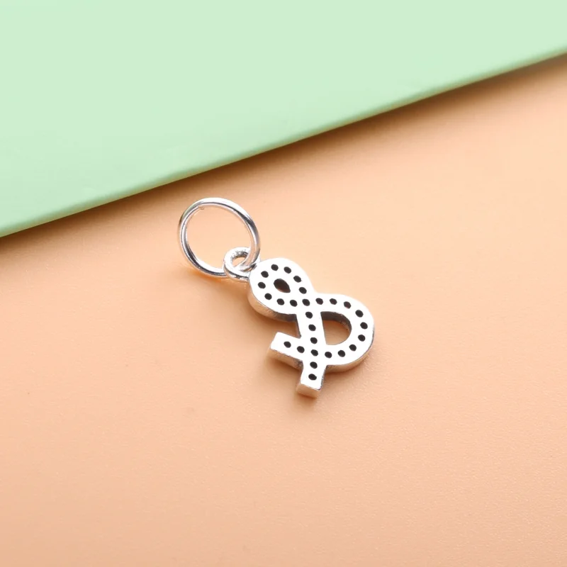 (Bild für) Pandora-Charm mit Buchstaben-Ampersand-Anhänger - 791305CZ - Ansicht 3