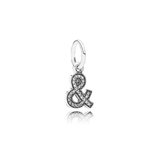 (Bild für) Pandora-Charm mit Buchstaben-Ampersand-Anhänger - 791305CZ