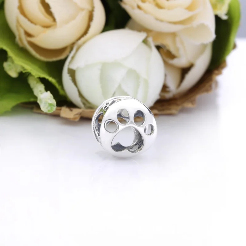 (Bild für) PANDORA Charm mit durchbrochenem Pfotenabdruck - 798869C00 - Ansicht 2