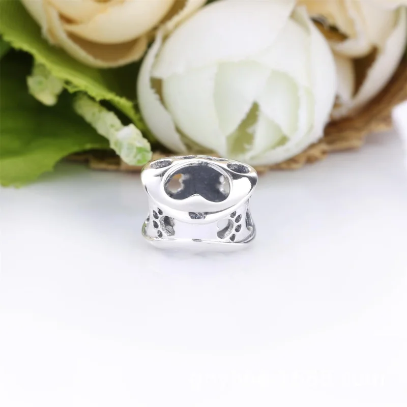 (Bild für) PANDORA Charm mit durchbrochenem Pfotenabdruck - 798869C00 - Ansicht 4