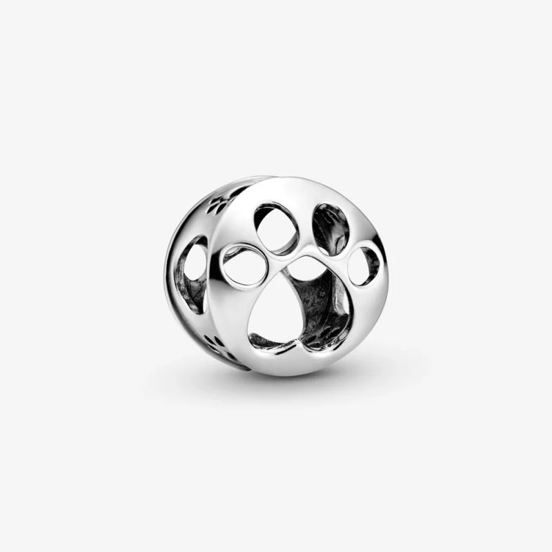 (Bild für) PANDORA Charm mit durchbrochenem Pfotenabdruck - 798869C00