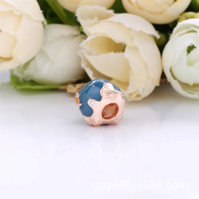 (Bild für) PANDORA Charm „Schimmernde Meereswellen und Fische“. - 789004C01 - Ansicht 3
