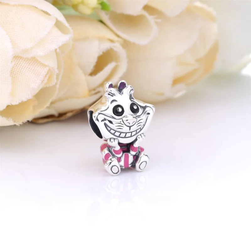 (Bild für) PANDORA Disney Alice im Wunderland Grinsekatze-Charm - 798850C01 - Ansicht 2