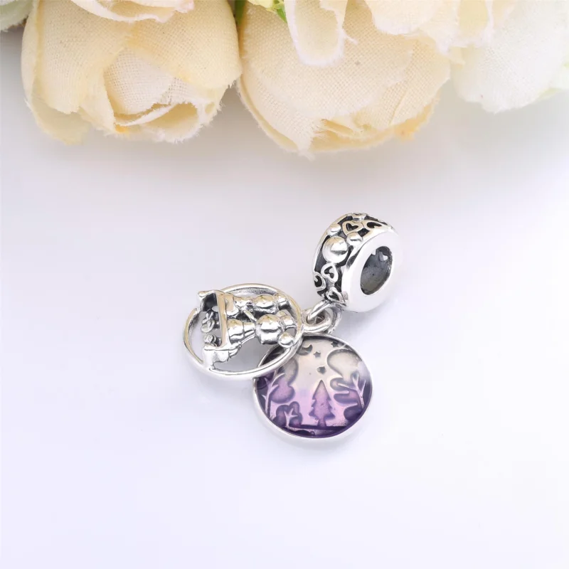 (Bild für) PANDORA Disney Mickey Mouse & Minnie Mouse Happily Ever After Charm-Anhänger - 7 - Ansicht 2