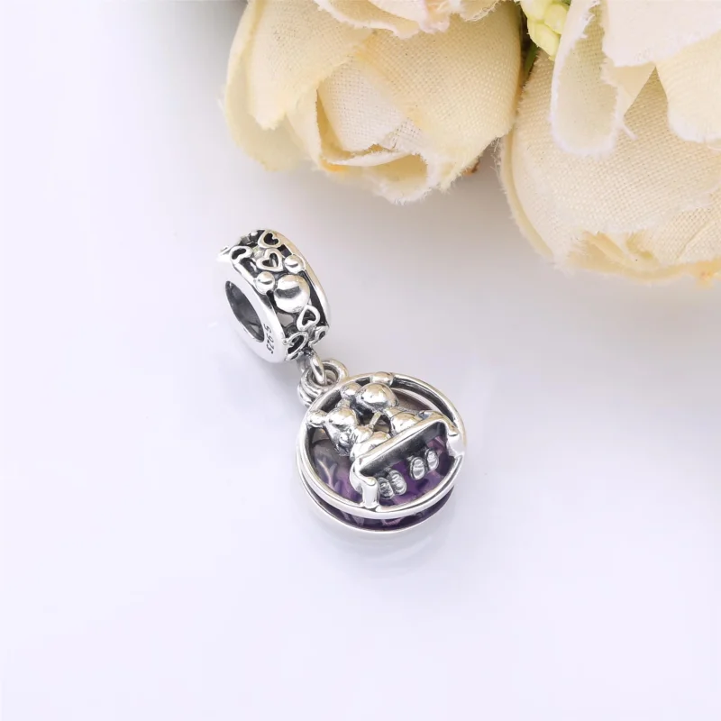 (Bild für) PANDORA Disney Mickey Mouse & Minnie Mouse Happily Ever After Charm-Anhänger - 7 - Ansicht 3