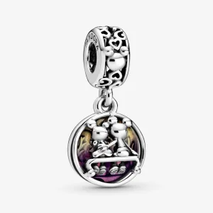 (Bild für) PANDORA Disney Mickey Mouse & Minnie Mouse Happily Ever After Charm-Anhänger - 798866C01