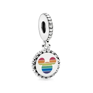 (Bild für) PANDORA Disney, Mickey Mouse Regenbogen-Charm - P400036052279