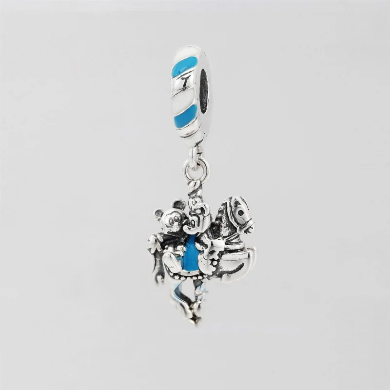 (Bild für) Pandora Disney Parks Mickey Minnie Karussell-Anhänger - 798900C01 - Ansicht 2