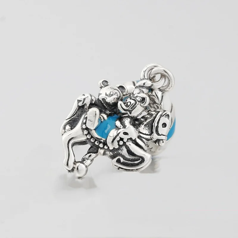 (Bild für) Pandora Disney Parks Mickey Minnie Karussell-Anhänger - 798900C01 - Ansicht 3