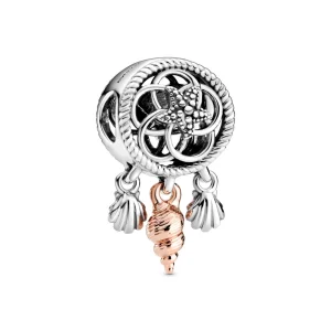 (Bild für) PANDORA Durchbrochener Muschel-Traumfänger-Charm - 788944C00