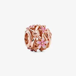 (Bild für) PANDORA Durchbrochener rosa Gänseblümchen-Blumenanhänger - 788772C01