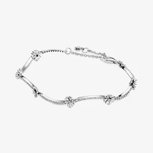 (Bild für) PANDORA Funkelndes Gänseblümchen-Blumenarmband - 598807C01