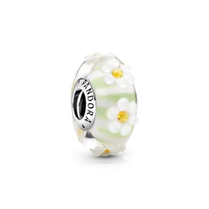 (Bild für) Pandora Gänseblümchen-Glas-Murano-Charm - 798798C00