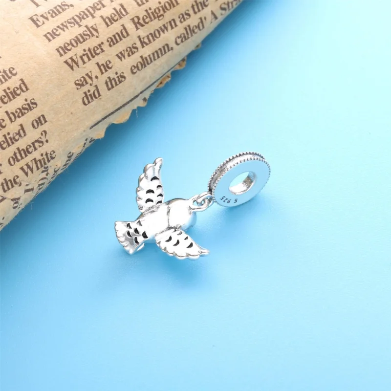 (Bild für) PANDORA Harry Potter, Hedwig Eulen-Anhänger - 799123C01 - Ansicht 3