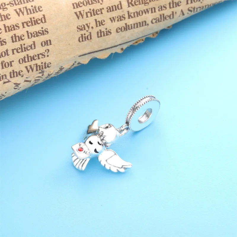 (Bild für) PANDORA Harry Potter, Hedwig Eulen-Anhänger - 799123C01 - Ansicht 4