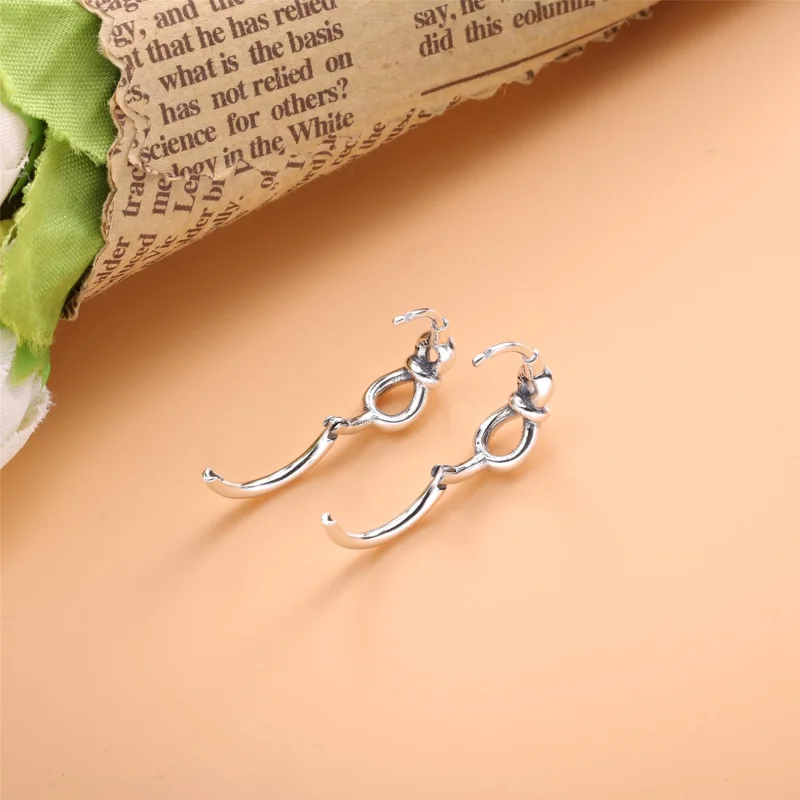 (Bild für) PANDORA Infinity-Knoten-Creolen - 298889C00 - Ansicht 3