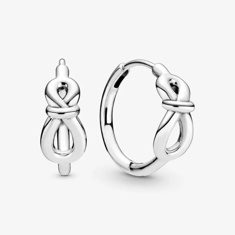 (Bild für) PANDORA Infinity-Knoten-Creolen - 298889C00