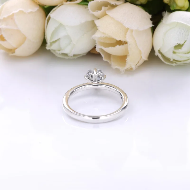 (Bild für) Pandora Klares Herz Solitär Ring - 198691C01 - Ansicht 3