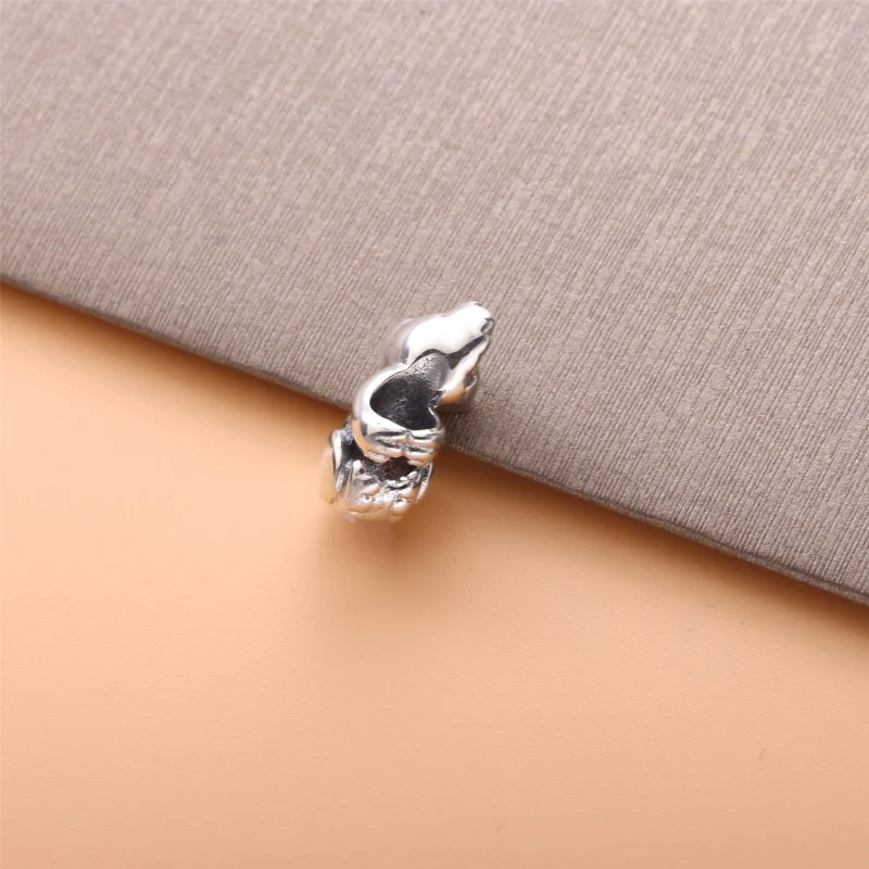 (Bild für) Pandora-Koala-Charm, schwarze Emaille und klare CZ - 798431C01 - Ansicht 3