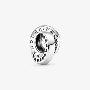 (Bild für) PANDORA Logo & Herzbänder Spacer-Charm - 799035C00