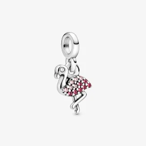 (Bild für) PANDORA Mein rosafarbener Flamingo-Anhänger - 798982C01