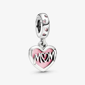 (Bild für) PANDORA Mom Script Herz-Anhänger - 798887C01