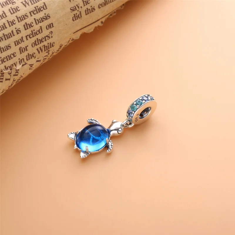 (Bild für) PANDORA Murano-Glas-Anhänger „Meeresschildkröte“. - 798939C01 - Ansicht 2