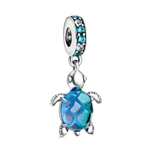 (Bild für) PANDORA Murano-Glas-Anhänger „Meeresschildkröte“. - 798939C01
