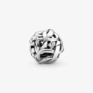 (Bild für) PANDORA Openwork Woven Infinity Charm - 798824C01