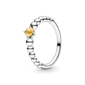 (Bild für) PANDORA Ring mit Honigperlen - 198867C11