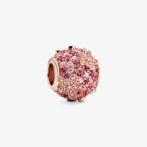 (Bild für) PANDORA Rosa Pavé-Gänseblümchen-Charm - 788797C01