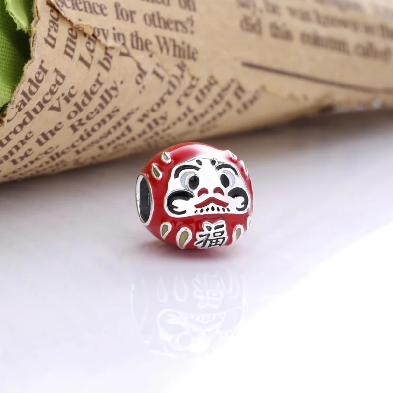 (Bild für) PANDORA Roter Daruma-Puppen-Charm - 798920C01 - Ansicht 2