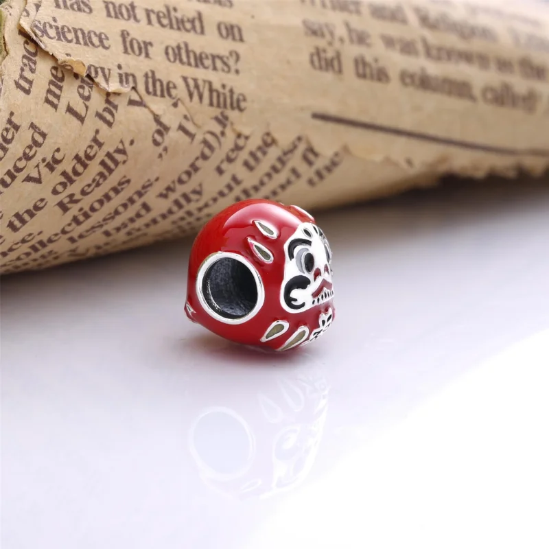 (Bild für) PANDORA Roter Daruma-Puppen-Charm - 798920C01 - Ansicht 3