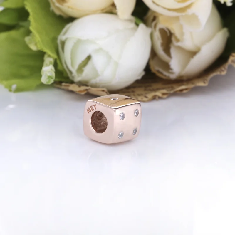 (Bild für) PANDORA Schillernder Würfel-Charm - 781269C01 - Ansicht 2