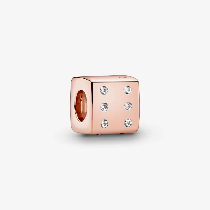 (Bild für) PANDORA Schillernder Würfel-Charm - 781269C01