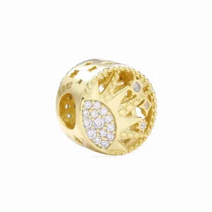(Bild für) PANDORA Shine Sun Openwork-Charm - 768778C01