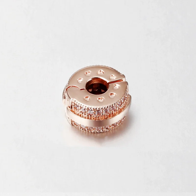 (Bild für) PANDORA Sparkling Pavé Lines & Logo Clip-Charm - 789042C01 - Ansicht 3