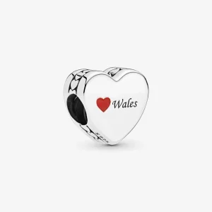 (Bild für) PANDORA Wales Liebesherz-Charm - 792015_E008