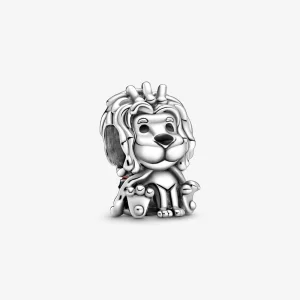 (Bild für) PANDORA Wellenförmiger Union Jack-Löwen-Charm - 799032C01