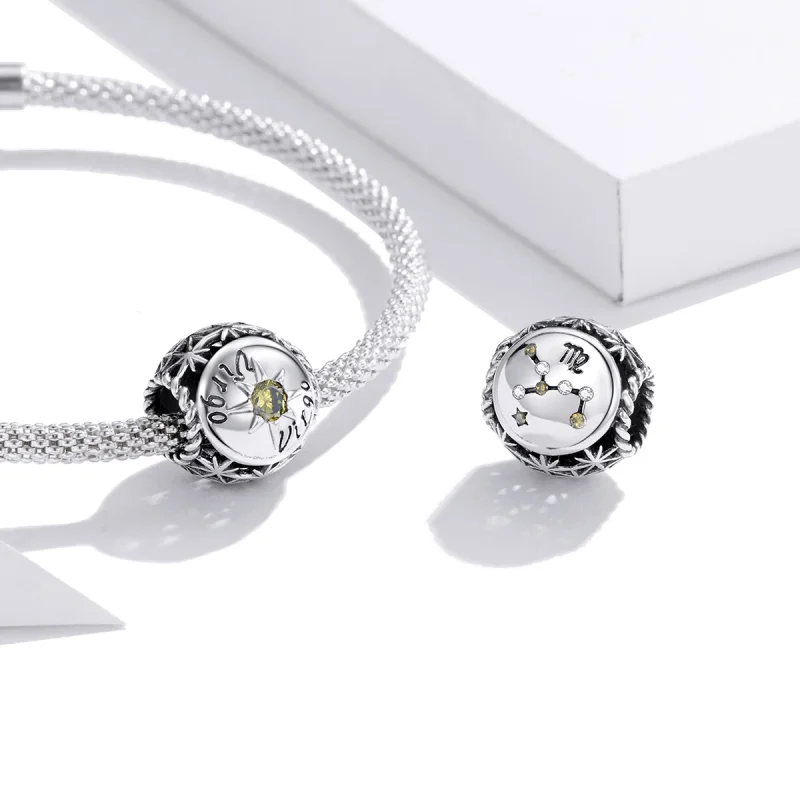 (Bild für) Charm „Glänzende Jungfrau“ im Pandora-Stil - SCC1725-6 - Ansicht 3