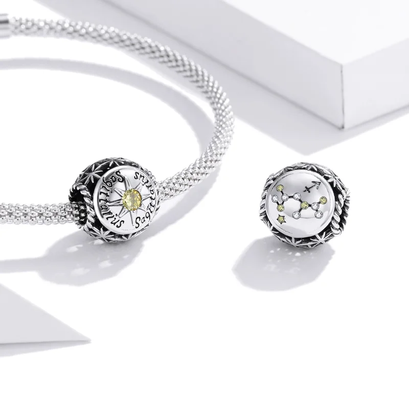 (Bild für) Charm „Glänzender Schütze“ im Pandora-Stil - SCC1725-9 - Ansicht 3