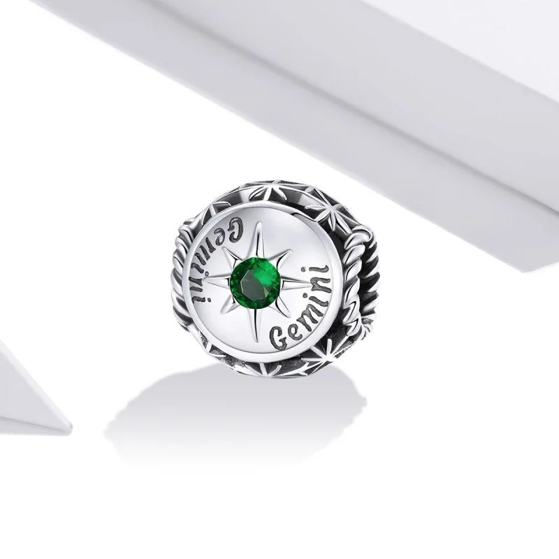 (Bild für) Charm „Glänzender Zwilling“ im Pandora-Stil - SCC1725-7 - Ansicht 2